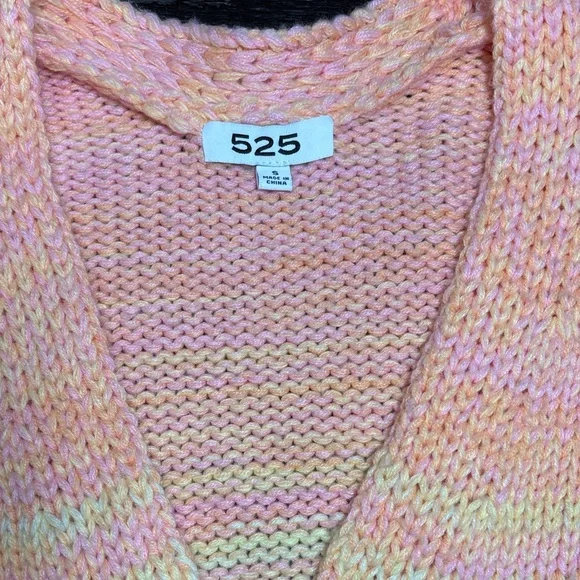 Multicolor Gradient Women's Sweater - Picture 9 of 11